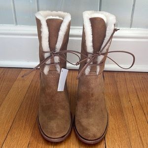 Womens Ugg Jeremy shearling boot. Size 7. Never worn.